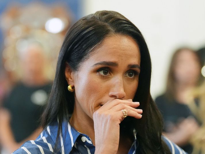 Thomas Markle hætti við að mæta í konunglegt brúðkaup dóttur sinnar Meghan Markle árið 2018 og bar fyrir sig heilsubrest.