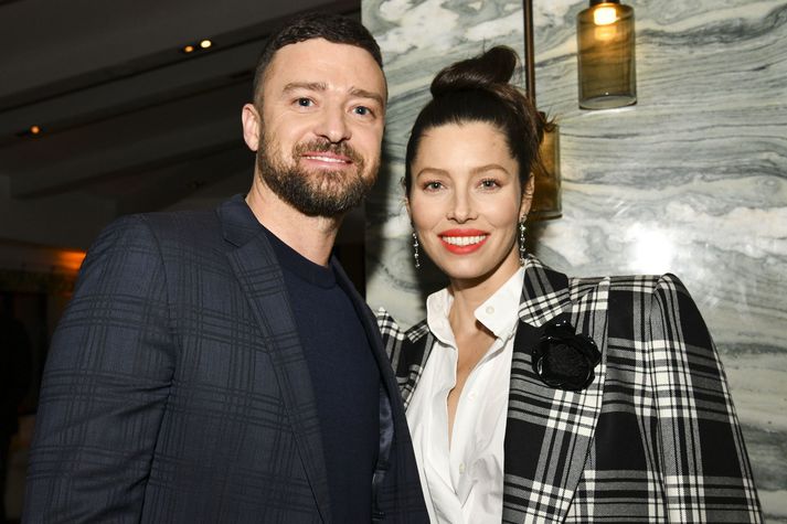 Justin Timberlake og Jessica Biel.