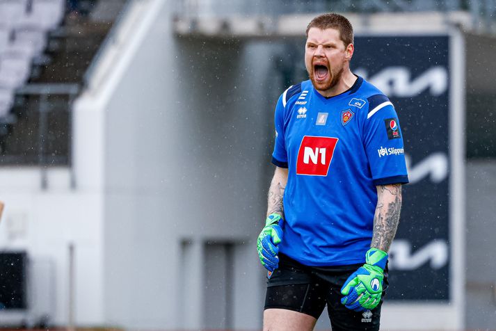 Steinþár Már Auðunsson, Stubbur, og félagar í KA tóku Leikni Reykjavík 1-0 á Dalvík.