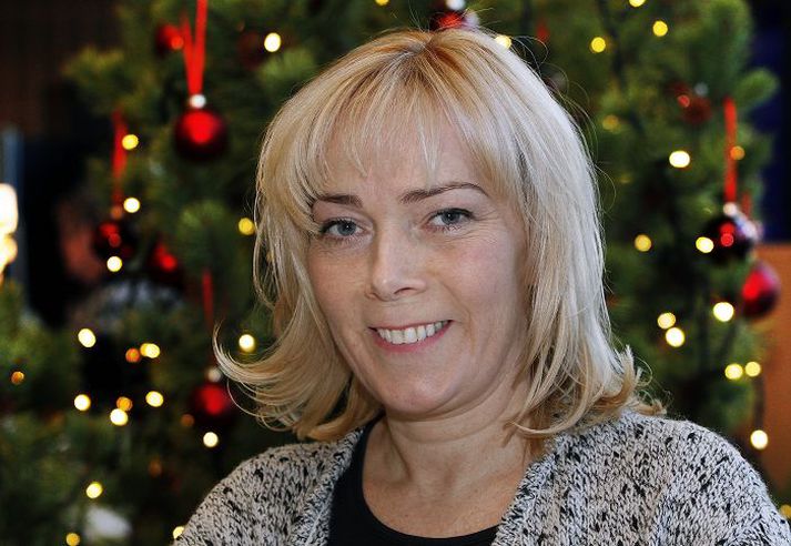Ragnheiður Stefánsdóttir nýtur þess að vera í foreldrahlutverkinu í desember.