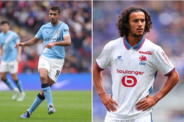 Manchester City virðist ætla að kaupa Ayyoub Bouaddi í stað Rodri.