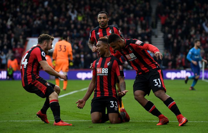 Fyrsti sigur Bournemouth á Arsenal í sögunni staðreynd