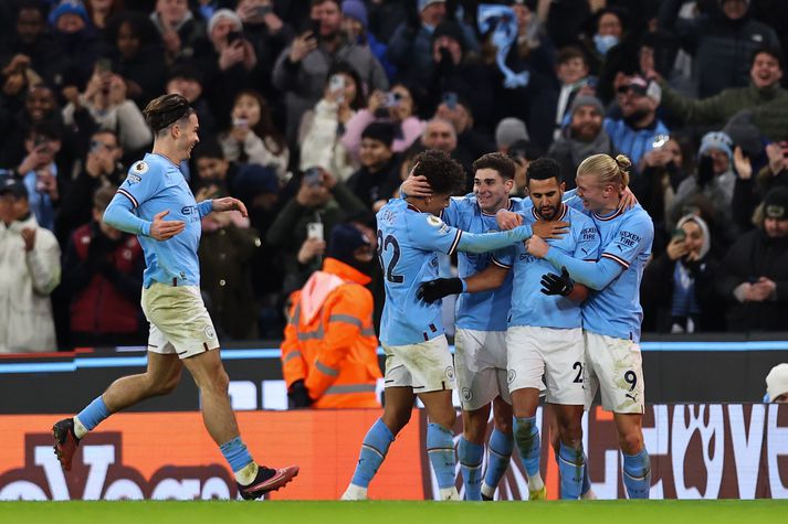 Manchester City vann afar mikilvægan sigur í kvöld.