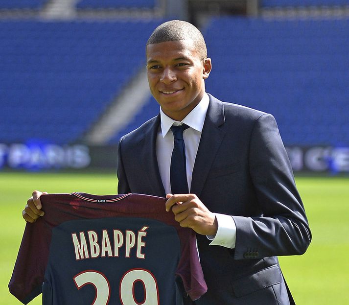 Kylian Mbappe er kominn til PSG.