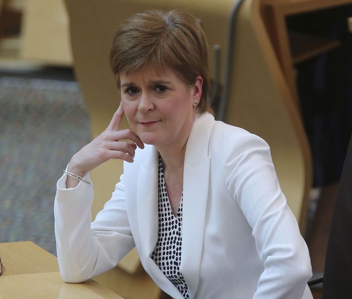 Nicola Sturgeon, forsætisráðherra Skotlands.