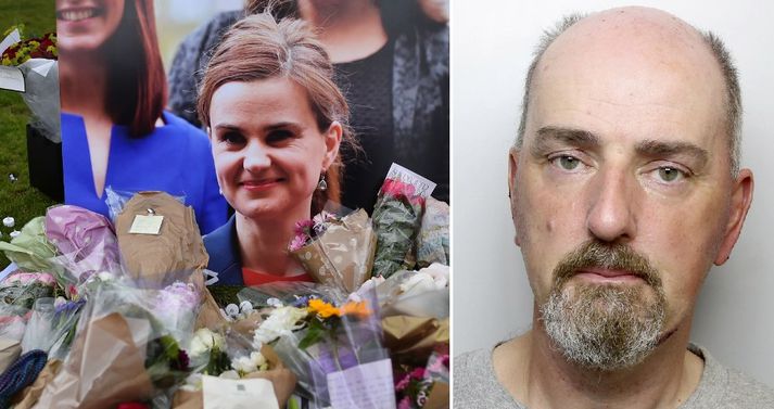 Thomas Mair drap Jo Cox í bænum Birstall í Vestur-Jórvíkurskíri þann 16. júní.