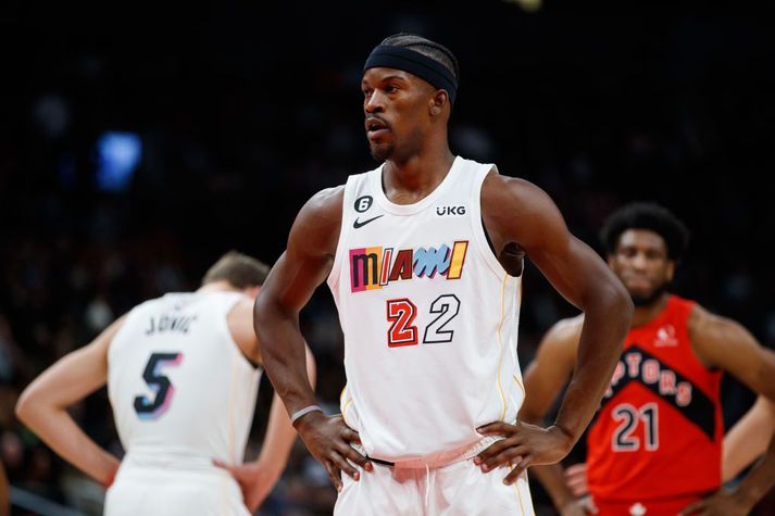 Jimmy Butler gegnir lykilhlutverki hjá Miami Heat.