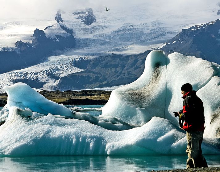 Það gæti skýrst innan tveggja vikna hvort Jökulsárlón verði selt á uppboði eður ei.