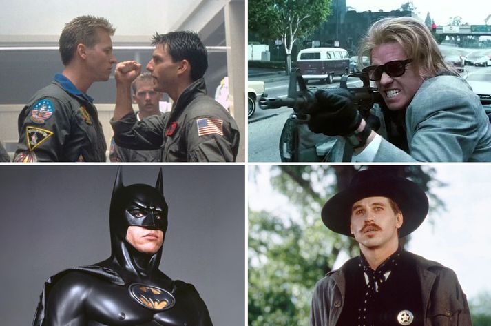 Val Kilmer átti nokkrar ódauðlegar frammistöður á hvíta tjaldinu en hann lék líka í slatta af drasli.