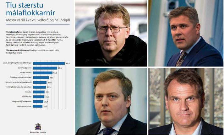 Auglýsingar ríkisstjórnarinnar, sem ekki er til sem stjórnarfarsleg eining, þykja hinar undarlegustu.