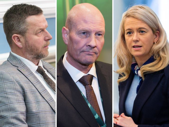 Frá vinstri: Þórarinn Ingi Pétursson, Stefán Vagn Stefánsson og Halla Hrund Logadóttir. Þórarinn tekur við aðalmannssæti Höllu í umhverfis- og samgöngunefnd.