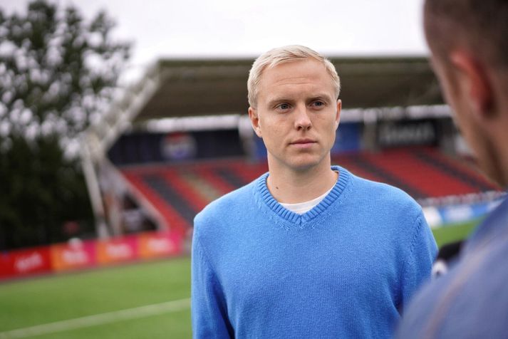 Daníel Hafsteinsson horfir út en stekkur ekki frá borði í Víkinni fyrir hvað sem er.