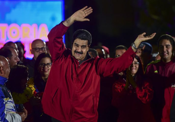 Refsiaðgerðirnar gegn Maduro taka til eigna sem forsetinn kann að hafa í Bandaríkjunum.