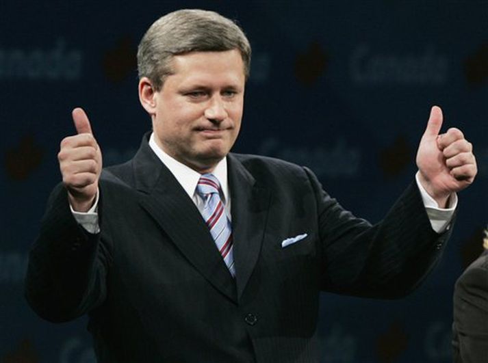 Stephen Harper er nýr forsætisráðherra Kanada