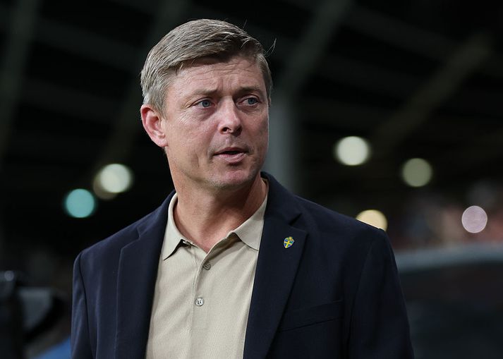 Jon Dahl Tomasson átti íslenskan langafa. Hann hlaut mikla gagnrýni eftir byrjunina á undankeppni HM í þessum mánuði.
