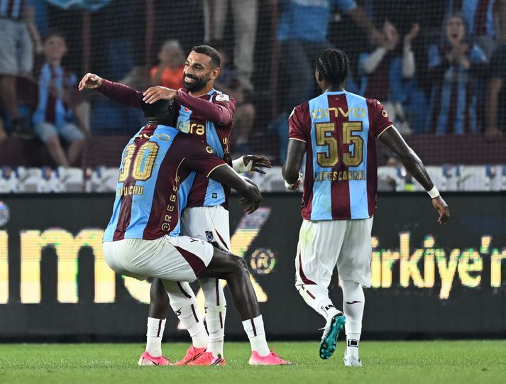 Mohamed Salah er kominn á blað með Trabzonspor.