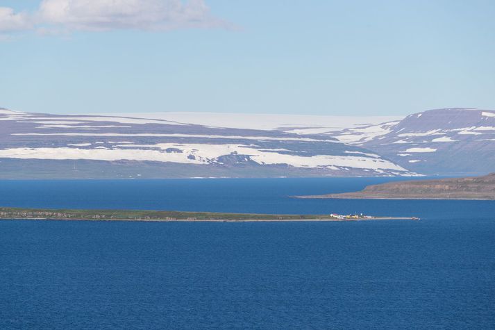 Úr Ísafjarðardjúpi þar sem Arctic Sea Farm er komið með rekstrarleyfi.