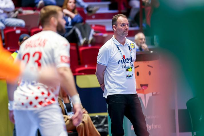 Dagur Sigurðsson herjaði á veikleika íslenska landsliðsins og hafði betur á móti Snorra Stein Guðjónssyni.