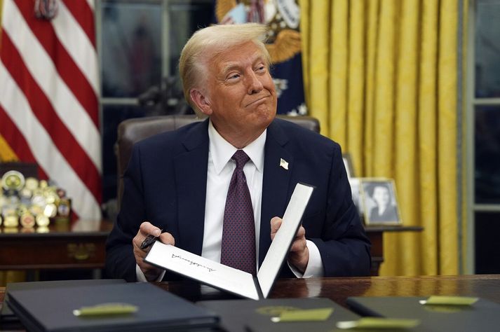 Donald Trump segist telja að góðu sambandi hans og auðjöfursins Elons Musk sé lokið.