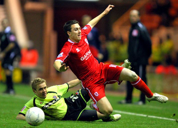 Stewart Downing í leik með Middlesbrough.