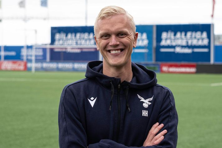 Hallgrímur Heimsson hefur verið að gera flotta hluti á bak við tjöldin hjá Val en núna stígur hann fram í sviðsljósið.