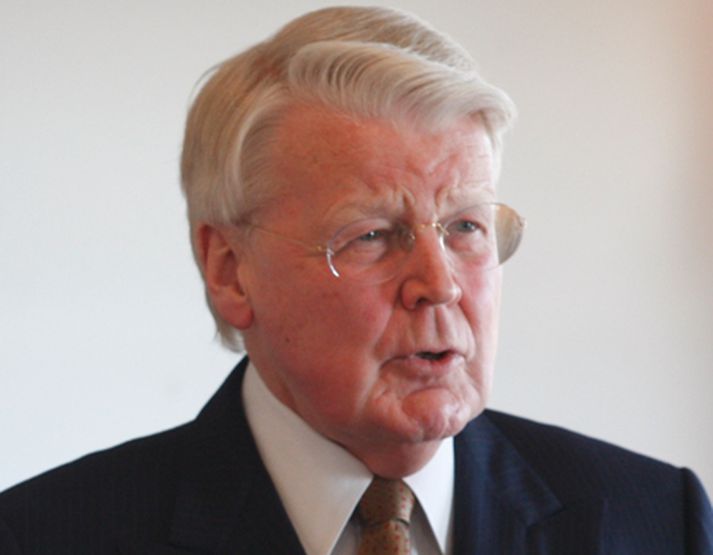 Ólafur Ragnar Grímsson setti Alþingi í dag. Mynd/ Anton.