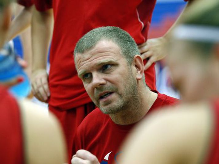 Henning Henningsson, þjálfari Hauka.