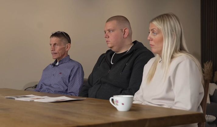 Fjölskyldan hefur gengið í gegnum erfiða tíma síðustu ár.