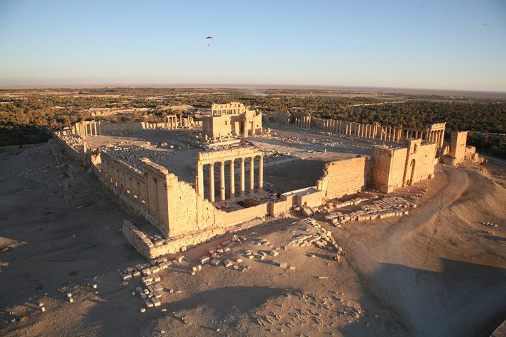Rústirnar í Palmyra voru eitt sinn stærsti ferðamannastaður Sýrlands.