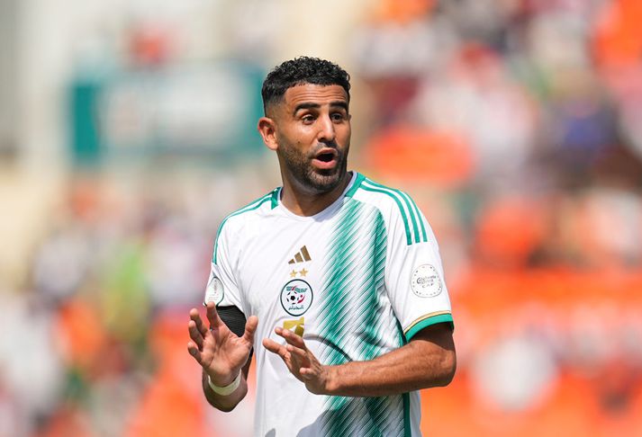 Riyad Mahrez er stærsta stjarna Alsír.