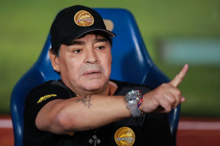 Maradona er með nóg af sjálfstrausti sem fyrr.