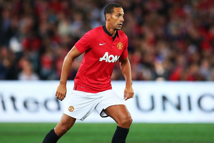 Rio Ferdinand í  leik með United