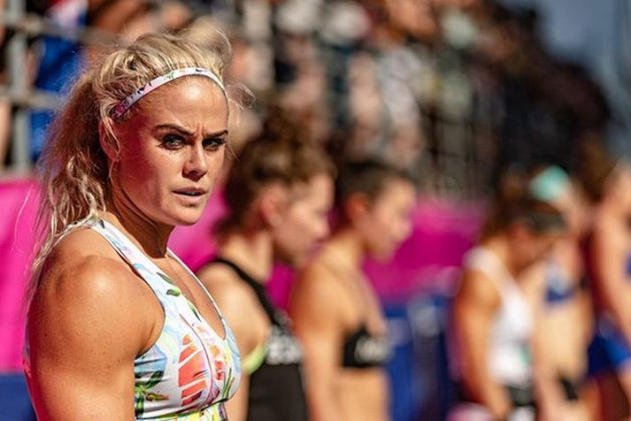 Sara Sigmundsdóttir er í toppslagnum í Miami.