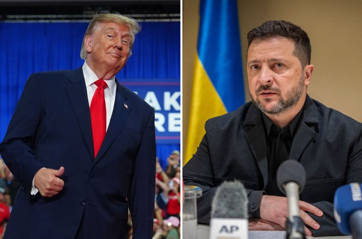 Tilkynning Trump um orkuvopnahlé Rússa og Úkraínu kom sjálfum Úkraínuforseta í opna skjöldu.