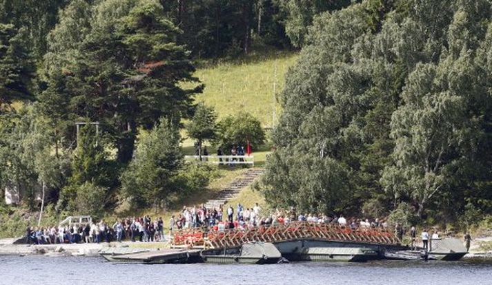 Aðstandendur þeirra sem létust komu saman 22. júlí síðastliðinn í Útey til að minnast atburðanna.