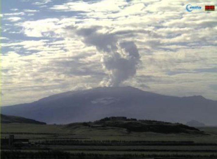 Sjá má strókinn á netmyndavélum Mílu.