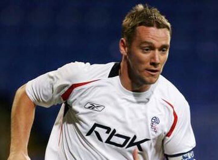 Kevin Nolan, fyrirliði Bolton.