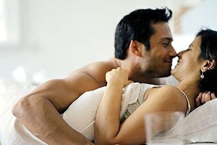 Myndin er sviðsett.