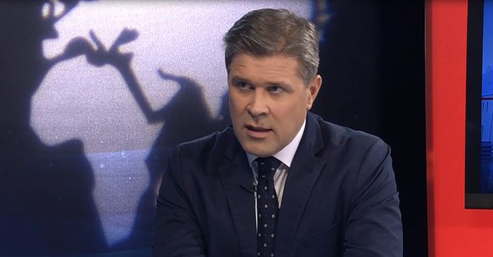 Bjarni Benediktsson var gestur Heimis Más Péturssonar í Víglínunni í dag.