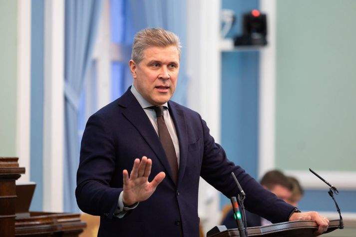 Bjarni Benediktsson, fjármálaráðherra.