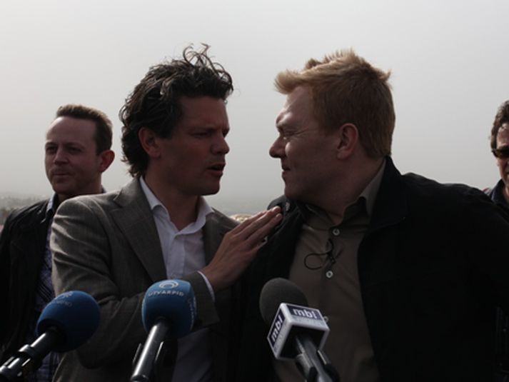Dagur B. Eggertsson og Jón Gnarr.
