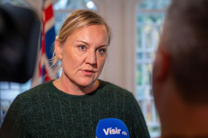 Þorbjörg Sigríður Gunnlaugsdóttir er dómsmálaráðherra.