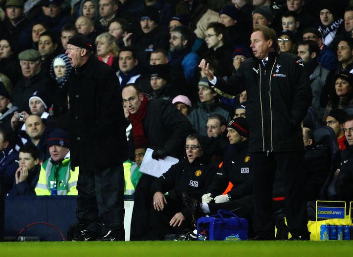 Ferguson og Redknapp.