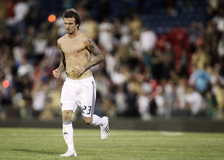 Beckham hefur kvatt Galaxy í bili.
