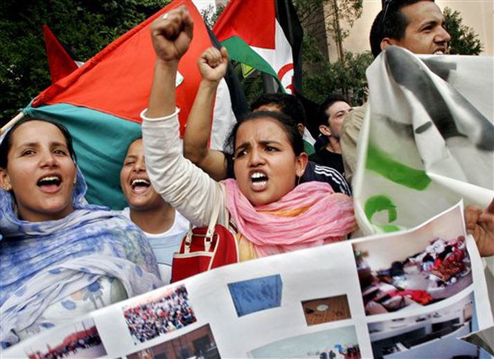 Polisario hreyfingin í Vestur-Sahara hefur barist gegn yfrráðum Marokkóbúa á landssvæðinu Vestur-Sahara undanfarna áratugi.