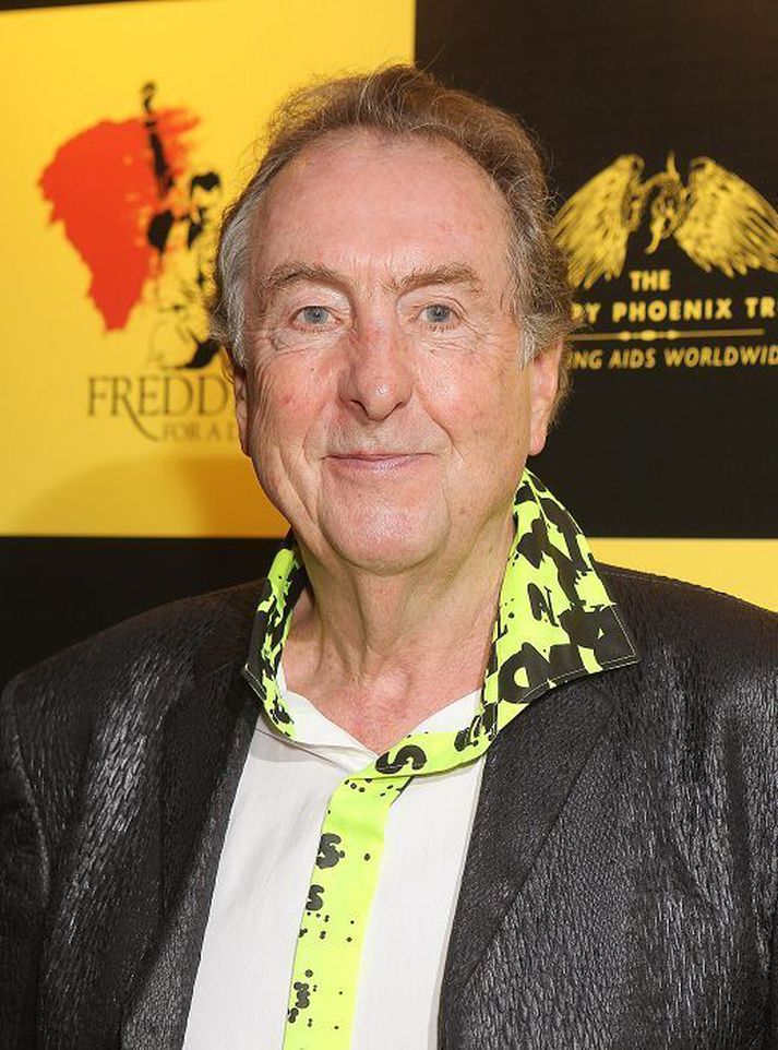 Leikarinn Eric Idle verður viðstaddur frumsýningu Spamalot. Sigurlaug Þorsteinsdóttir er hæstánægð með komu hans.