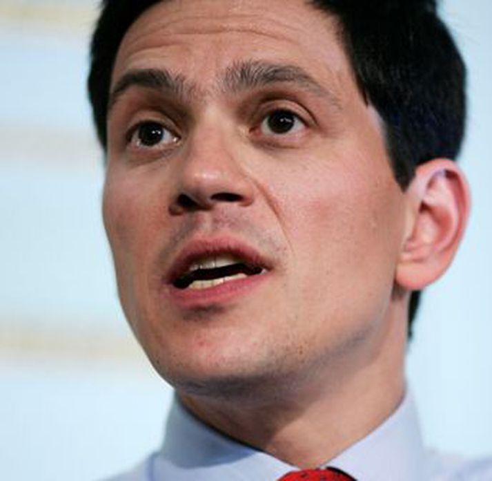 David Miliband, utanríkisráðherra Bretlands.