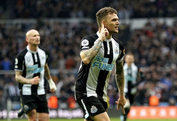 Kieran Trippier var fyrsti leikmaðurinn sem Newcastle United keypti eftir yfirtöku PIF.