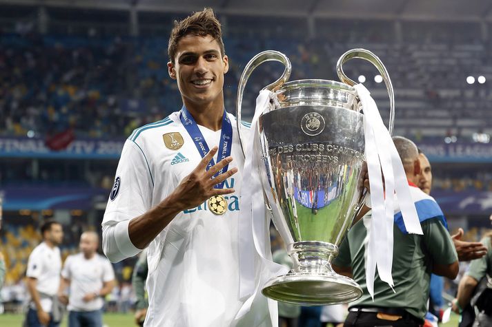 Varane eftir að hafa unnið Meistaradeildina með Real Madrid