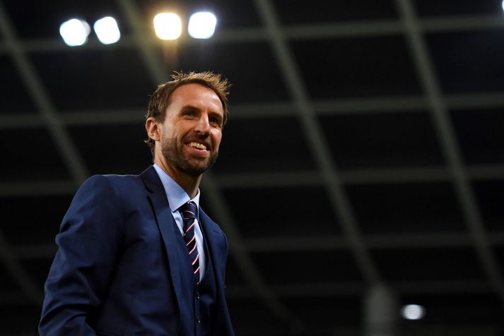 Gareth Southgate gerði jafntefli í fyrsta leik.